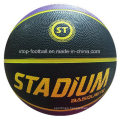 Purple Black Rubber Material Basketball Size 7